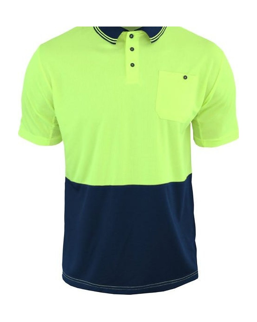 ALLIANCE COOLDRY Tri-Colour Contrast Polo - MENS