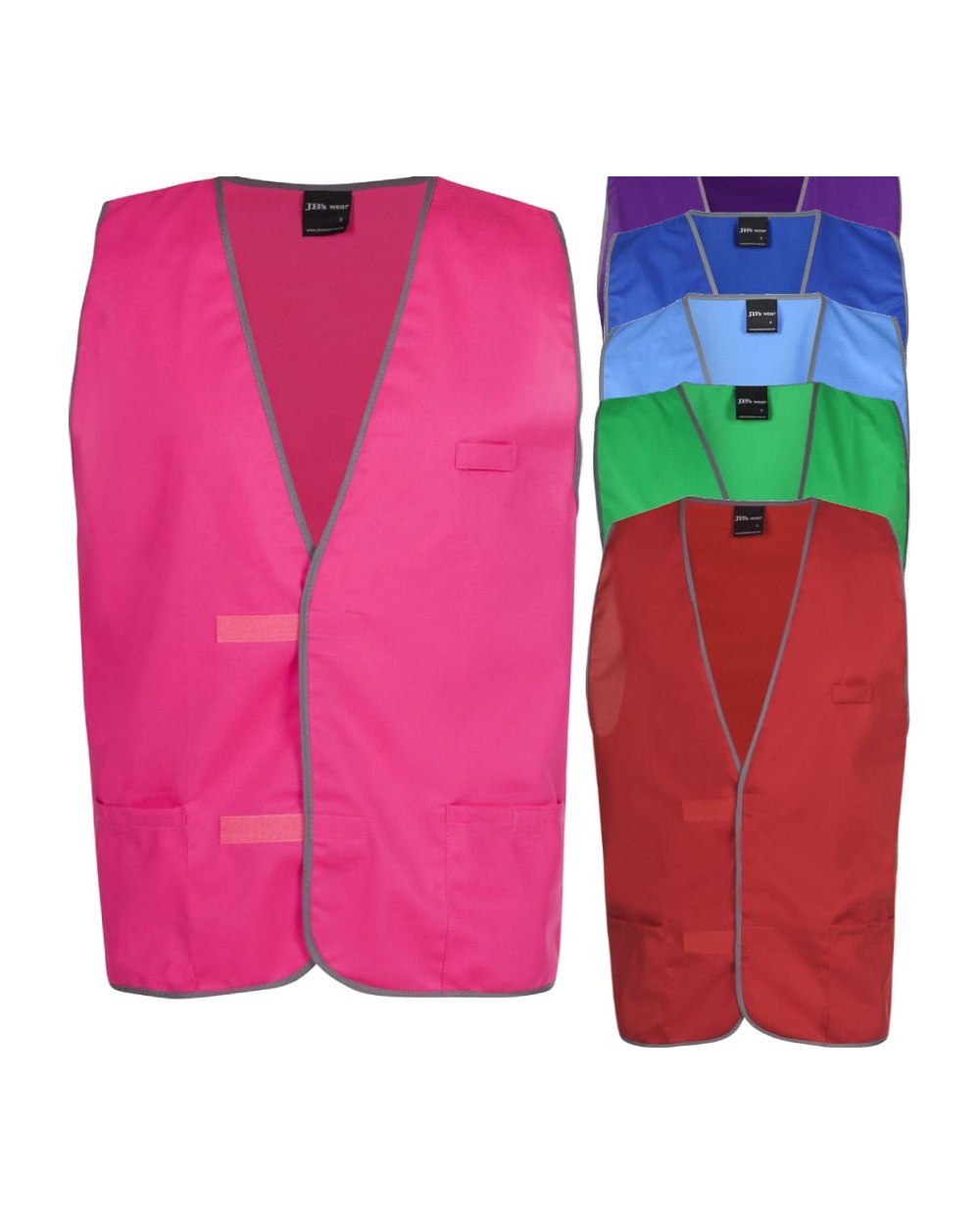 COLOURED TRICOT VEST