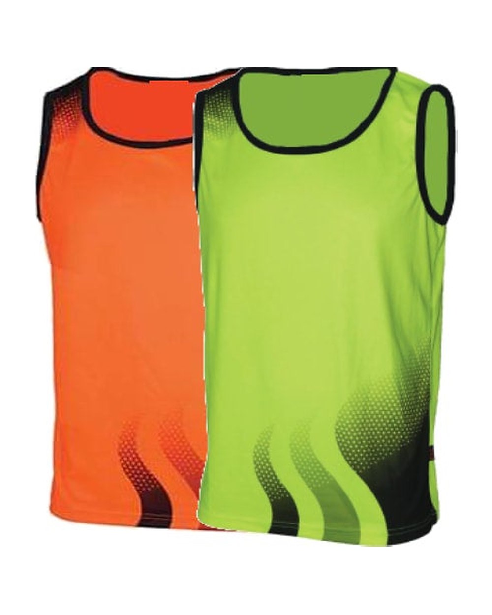 Hi Vis Singlets Tide design