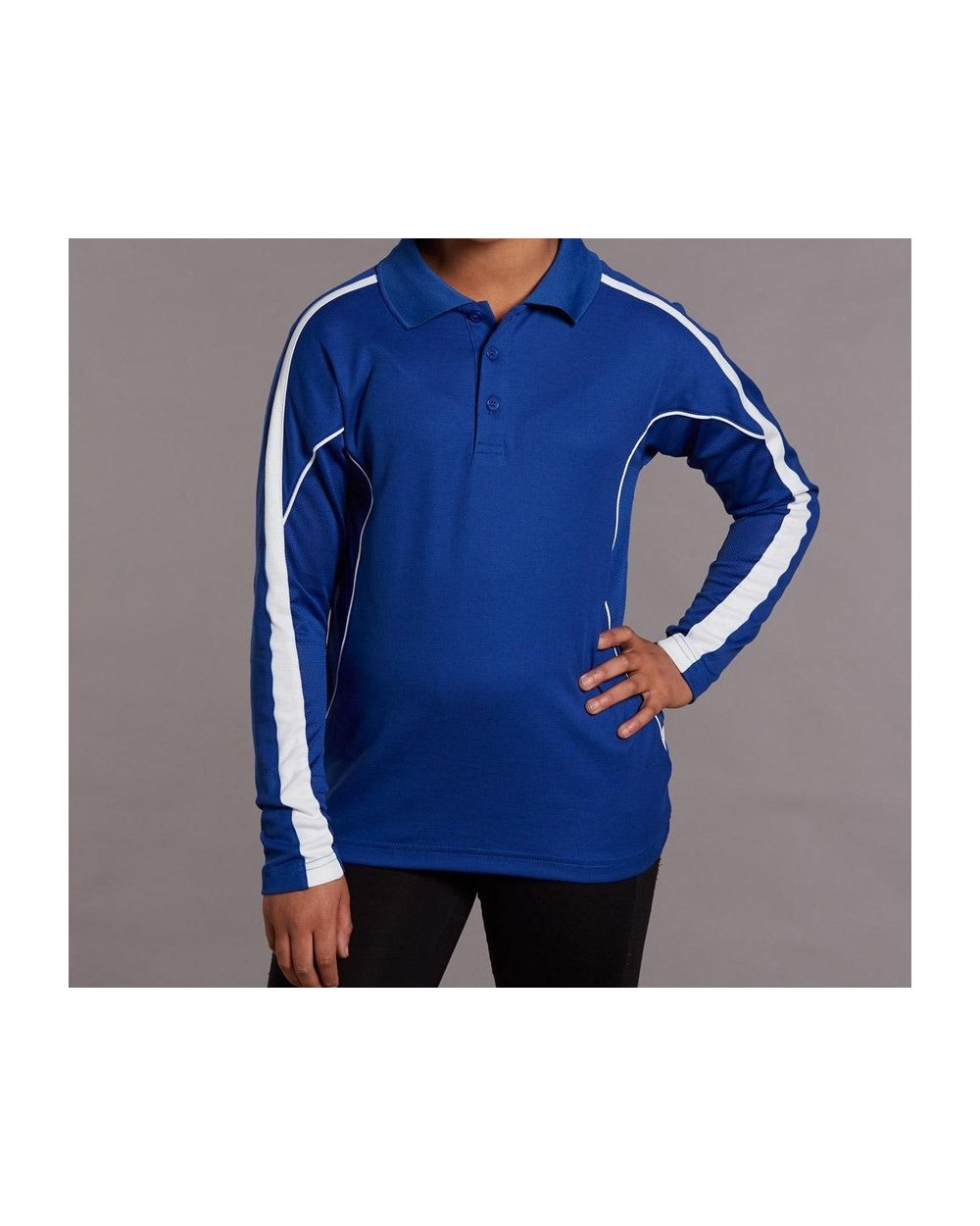 LEGEND PLUS TRUEDRY Fashion Long Sleeves Polo - KIDS