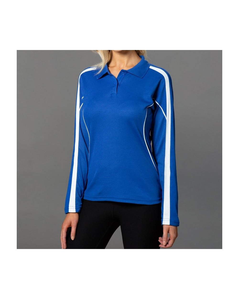 LEGEND PLUS TRUEDRY Fashion Long Sleeves Polo - LADIES