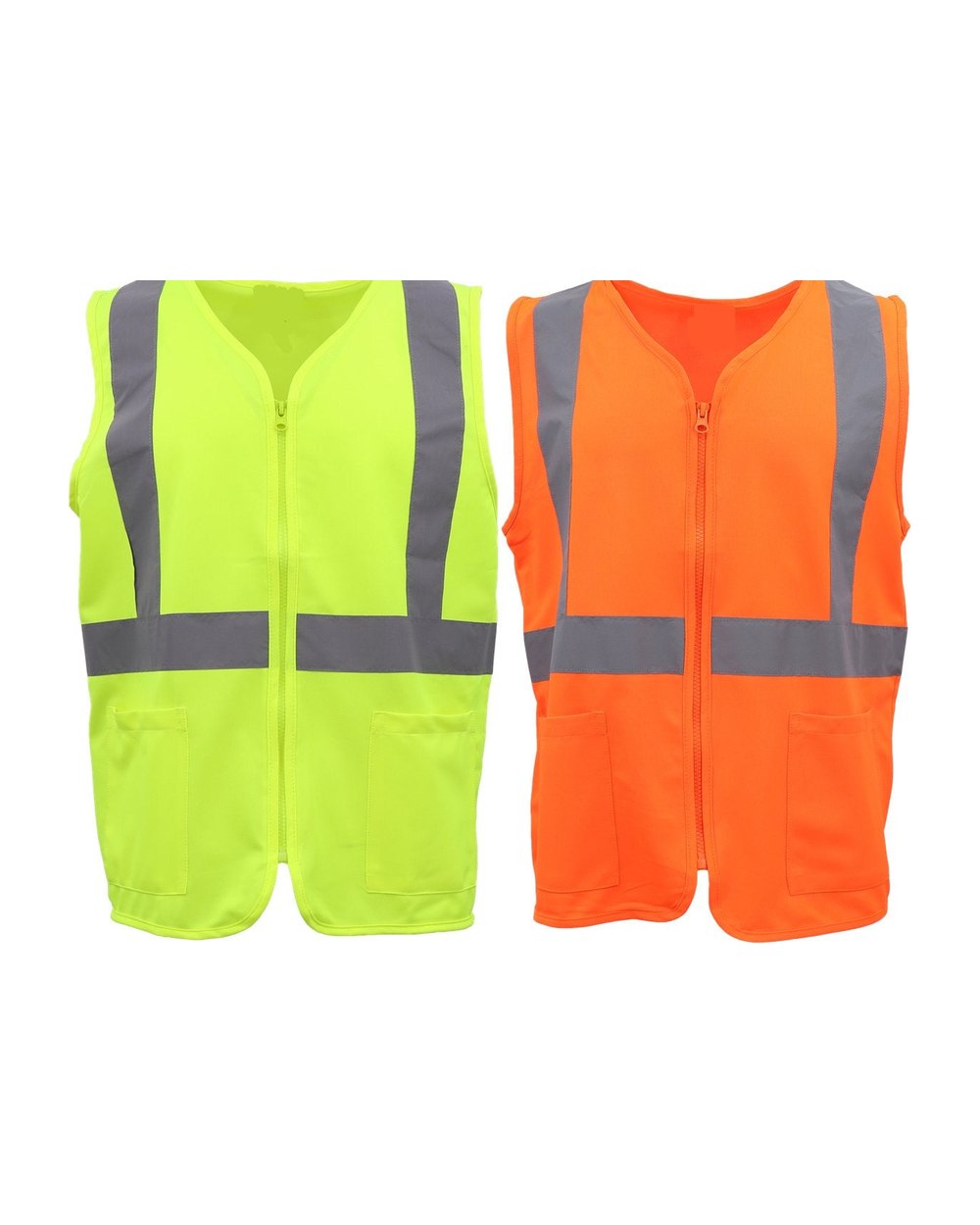 Vest with Reflective (Zip)